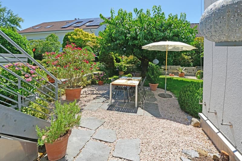 Habiter avec une vue panoramique - maison mitoyenne avec jardin idyllique (8)