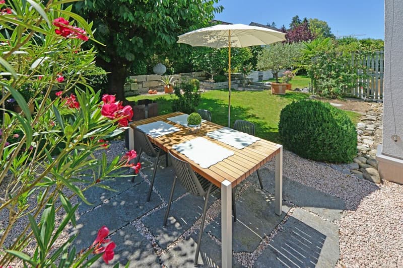 Habiter avec une vue panoramique - maison mitoyenne avec jardin idyllique (9)