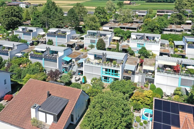 Habiter avec une vue panoramique - maison mitoyenne avec jardin idyllique (21)
