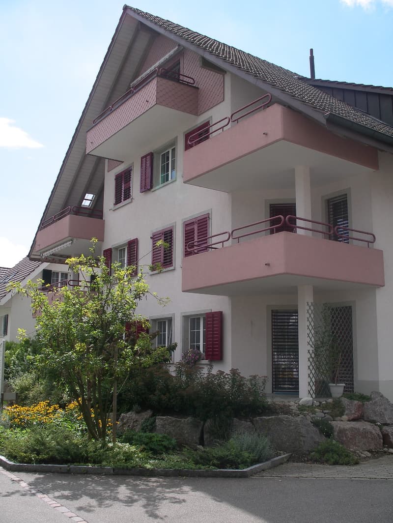 Charmante 2-Zimmer-Dachgeschosswohnung mit Balkon in Wiesendangen (2)