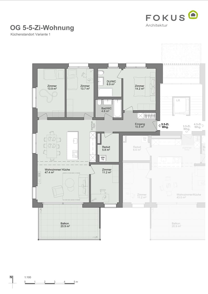 Moderne 5.5-Zimmer-Neubauwohnungen in Hombrechtikon (10)