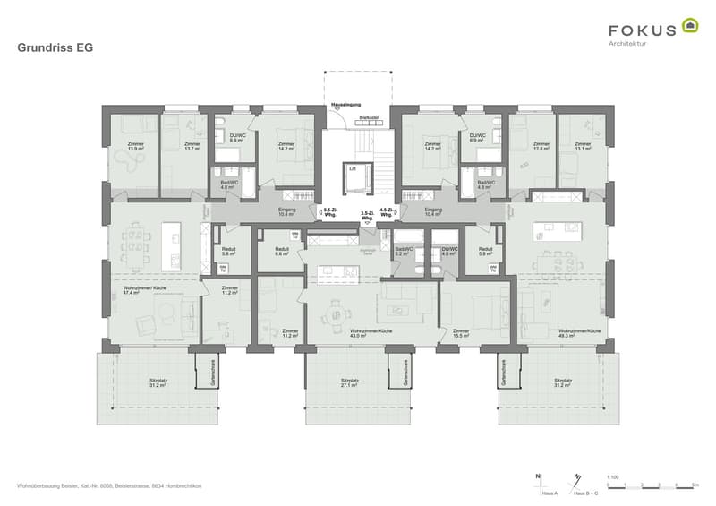 Moderne 4.5-Zimmer-Neubauwohnungen EG in Hombrechtikon (9)