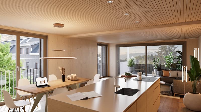 Moderne 4.5-Zimmer-Neubauwohnungen EG in Hombrechtikon (4)