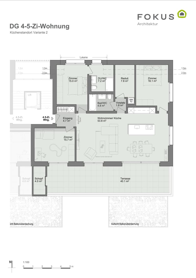 Moderne 4.5-Zimmer, Neubau, Attika in Hombrechtikon (11)