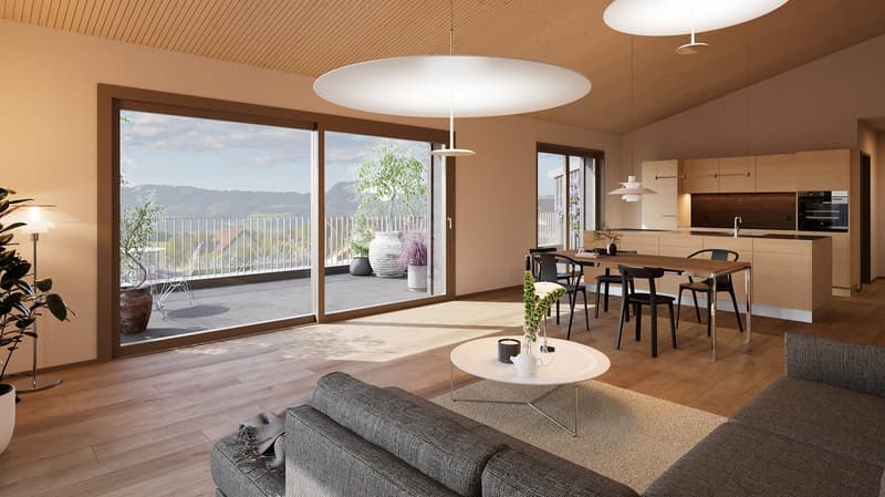 Moderne 4.5-Zimmer, Neubau, Attika in Hombrechtikon (6)