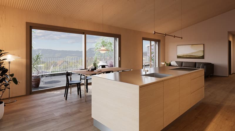 Moderne 4.5-Zimmer, Neubau, Attika in Hombrechtikon (4)