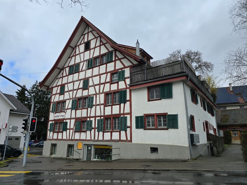 Charmante 7.5-Zimmer-Wohnung in historischem Gebäude in Ottenbach (1)