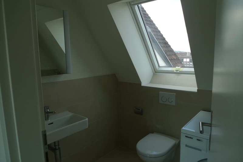 Cozy 2-room attic maisonette with roof terrace (10)