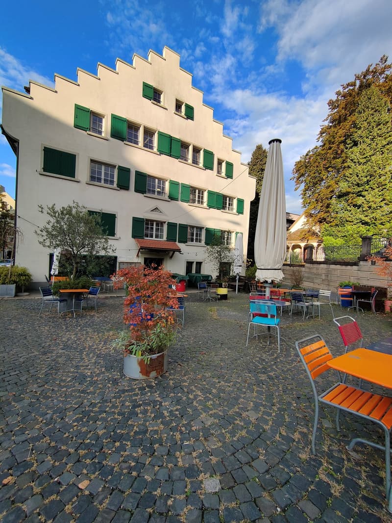 Charmante 1-Zimmer-Wohnung mit Balkon und schöner Aussicht in Rorschach (1)