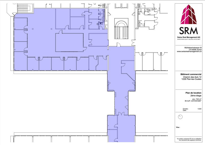 Office spaces, Stairs, Terrace, Raised ground floor
