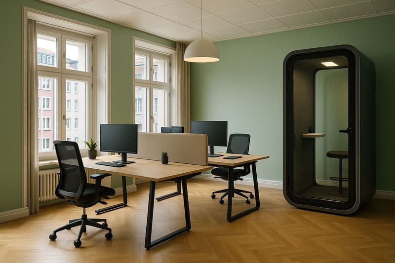 Espaces de bureau flexibles et modernes dans FlexOffice Bern Genfergasse (2)