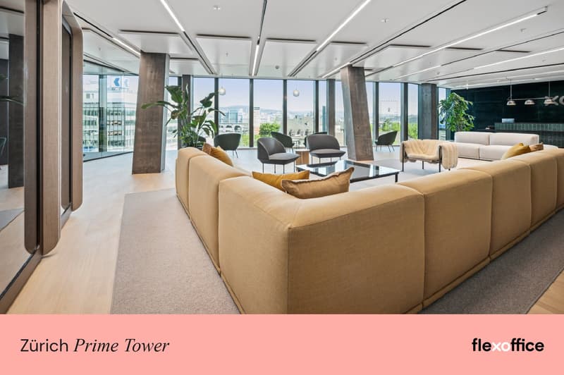 Ufficio flessibile nella Torre Prime di Zurigo – Uffici di squadra per 2–30 persone (12)