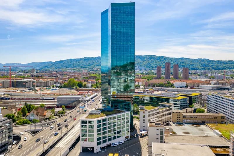 FlexOffice im Prime Tower Zürich – Teambüros für 2–30 Personen (3)