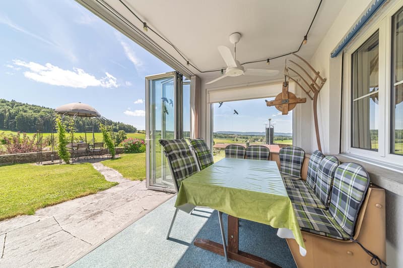 Einfamilienhaus mit grossem Garten, Fernsicht und zusätzlichem Ausnützungspotenzial (8)