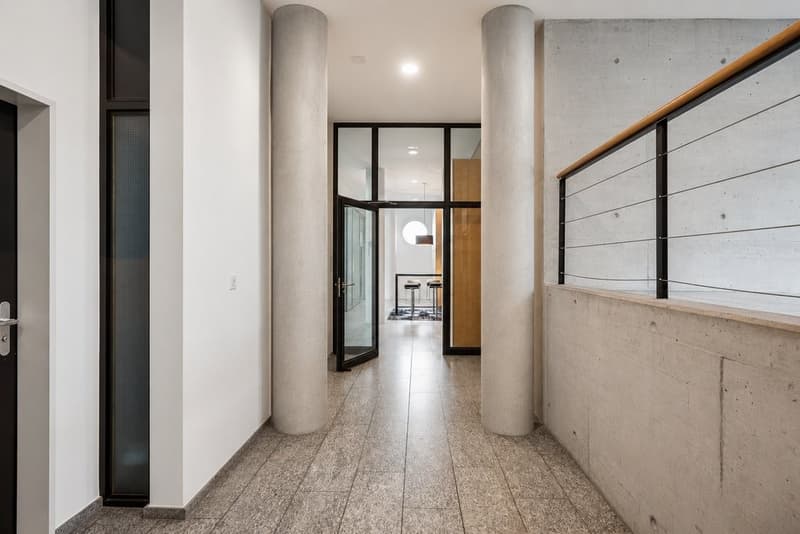 Eingangszone zum Büro