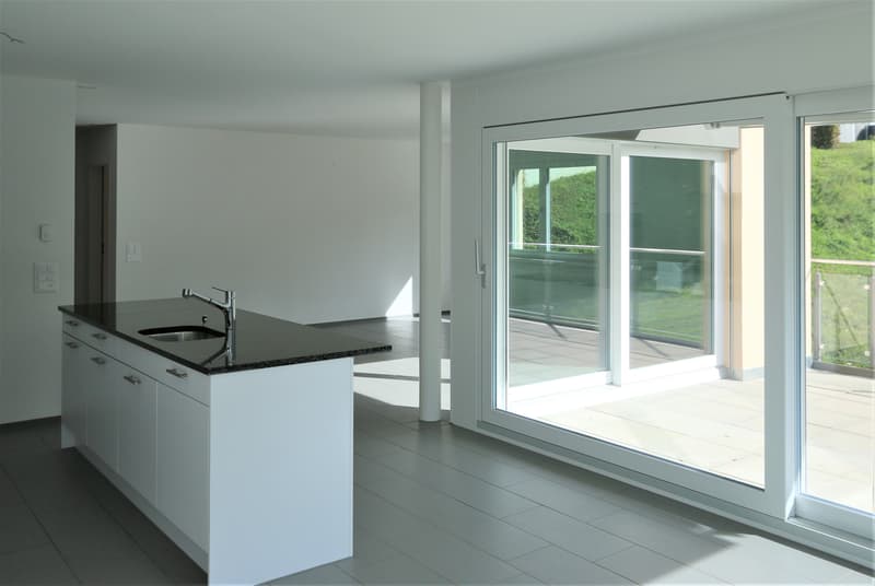 Küche Essbereich Wohnzimmer