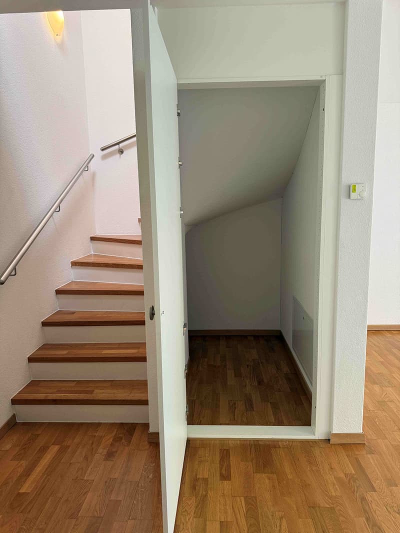Reduit unter treppe
