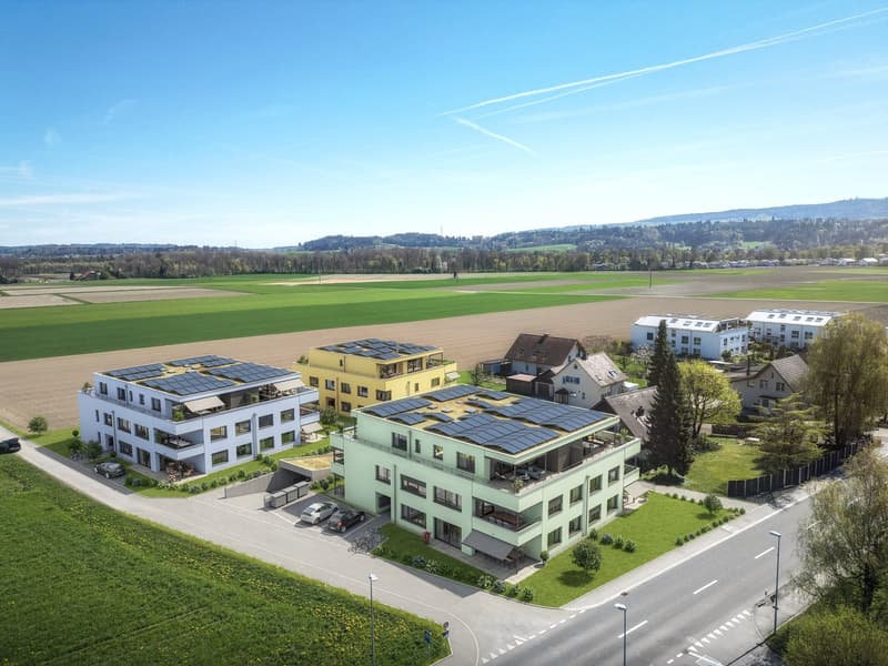 Wohnen mit Blick auf den Jura. (2)