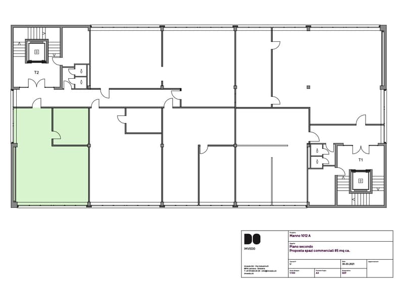 Main floor layout includes entrance hall, kitchen, dining area, living room, bedroom, and bathroom. An additional floor with a balcony and additional bedroom.
