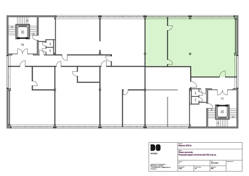 layout with several rooms, one has windows, another has stairs