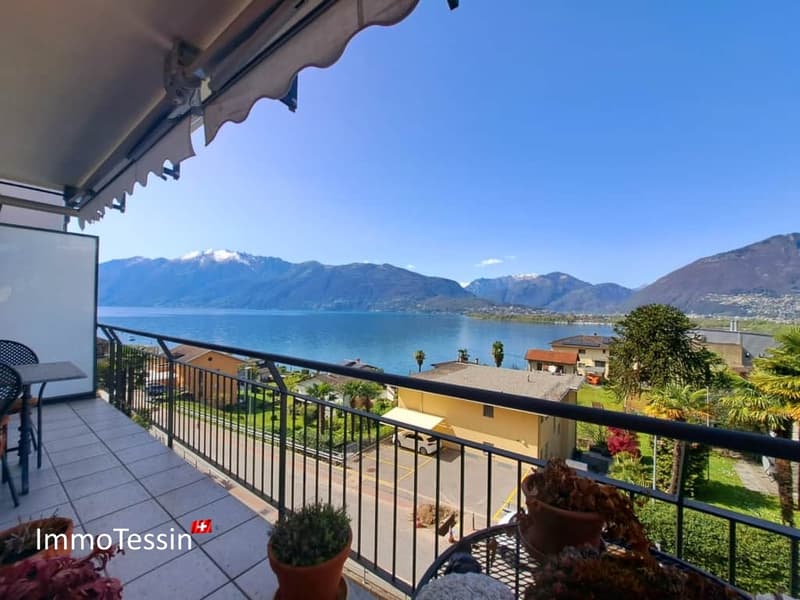 Bezaubernde Duplex Wohnung in San Nazzaro mit beruhigende Weitsicht auf den wunderschönen Lago Maggiore 4