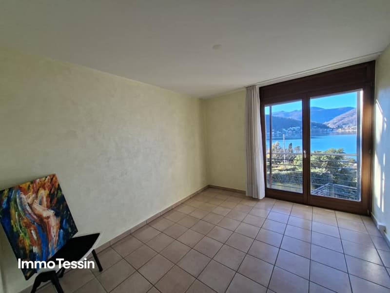 Entspannte Wohlfühloase mit Seesicht an sehr ruhiger und sonniger Lage 15 Minuten von Lugano 11