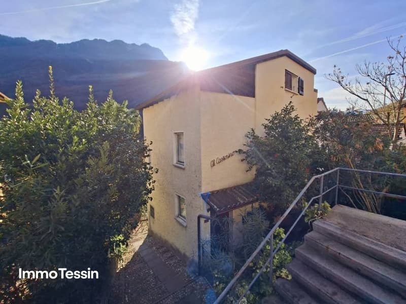 Pied à terre in der Nähe von Bellinzona 5