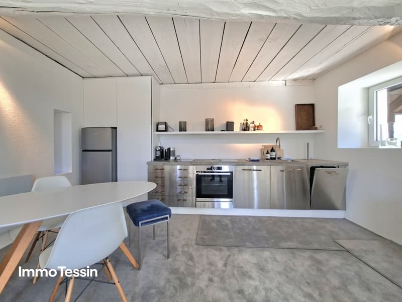 Architektur  Ästhetik  Design-Rustico mit Terrassen und Blick auf den Lago Maggiore 16