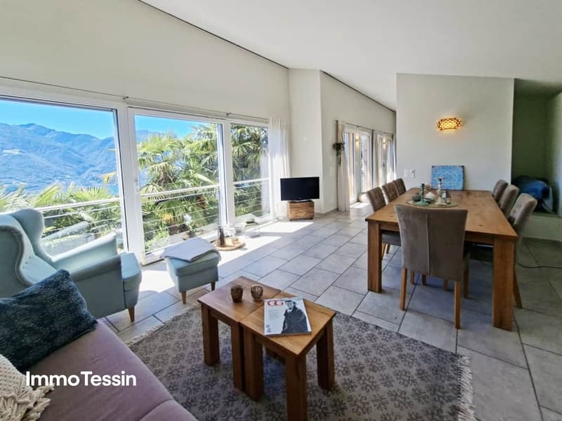 Eine Oase über dem Lago Maggiore Exklusive Villa mit Pool und spektakulärer Fernsicht 14