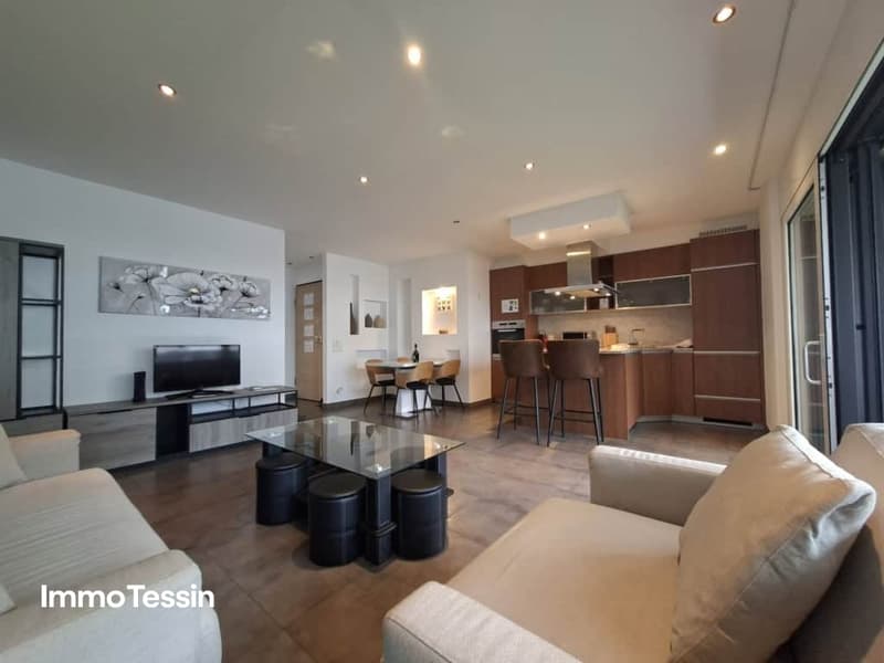 Praktische und luxuriöse 3.5-Zimmer-Wohnung mit Balkon im Herzen von Locarno 150 Meter vom See 6