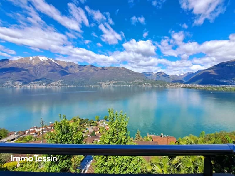 Der Lago Maggiore so weit das Auge reicht Modernes Haus mit hochwertiger Ausstattung 3