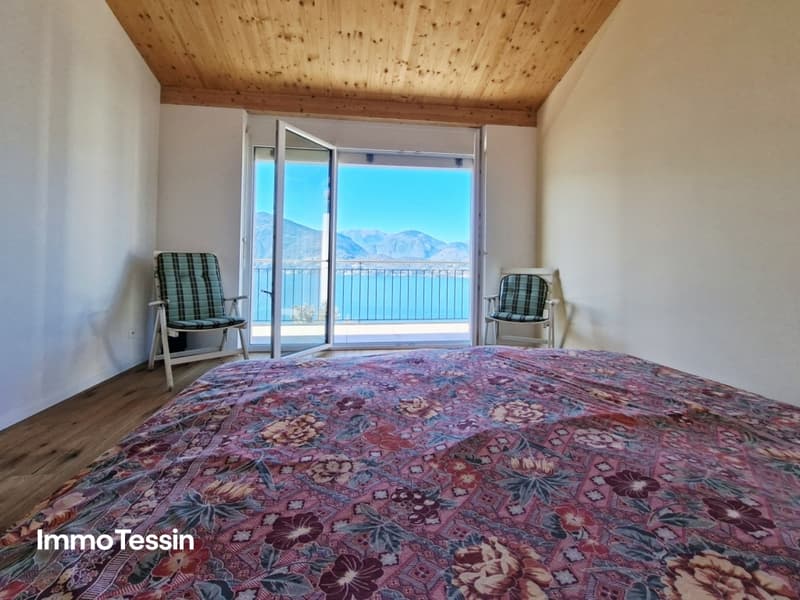 Der Lago Maggiore so weit das Auge reicht  Modernes Haus mit hochwertiger Ausstattung 100