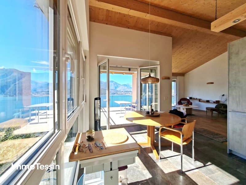Der Lago Maggiore so weit das Auge reicht  Modernes Haus mit hochwertiger Ausstattung 104