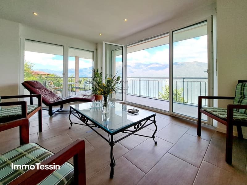 Der Lago Maggiore so weit das Auge reicht Modernes Haus mit hochwertiger Ausstattung 13