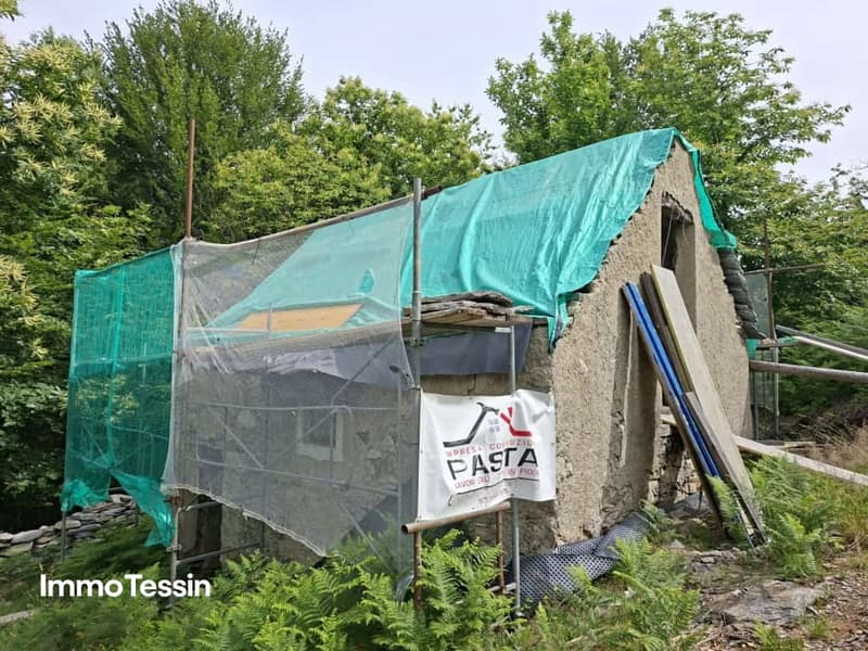 Authentisches Rustico an ruhiger Alleinlage mit 3?000 Quadratmeter Grundstück und bewilligtem Ausbauprojekt 5