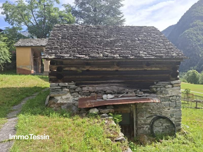 Typisches Rustico zum ausbauen mit Umschwung im Maggiatal04
