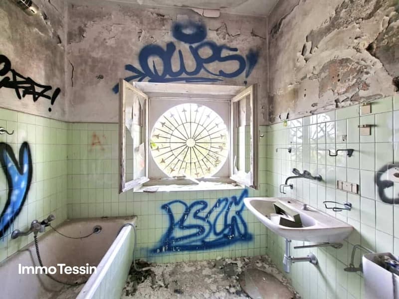 Villa Quisisana das vergessene Schloss über Stabio 17