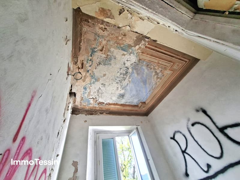Villa Quisisana das vergessene Schloss über Stabio 8