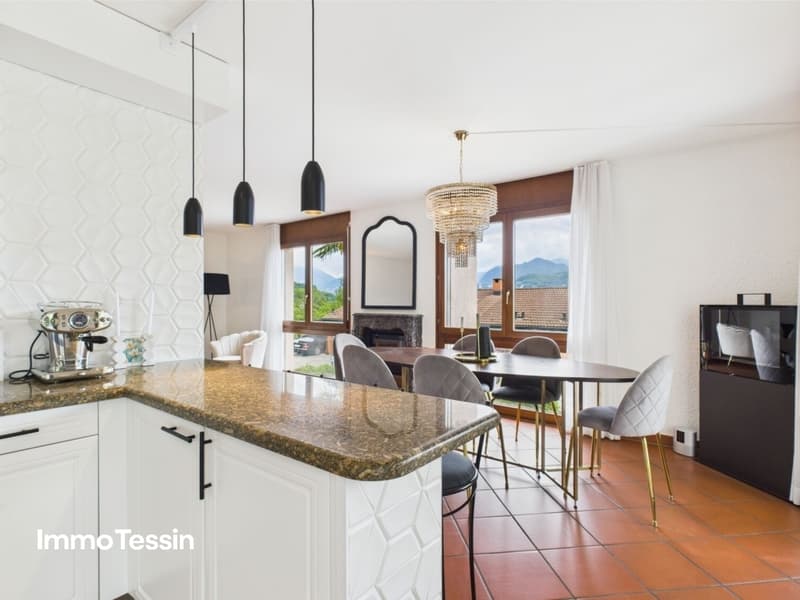 Grosszügiges Einfamilienhaus mit traumhafter Seesicht, ruhiger Lage und Nähe zum Golfplatz Lugano-Magliaso 8
