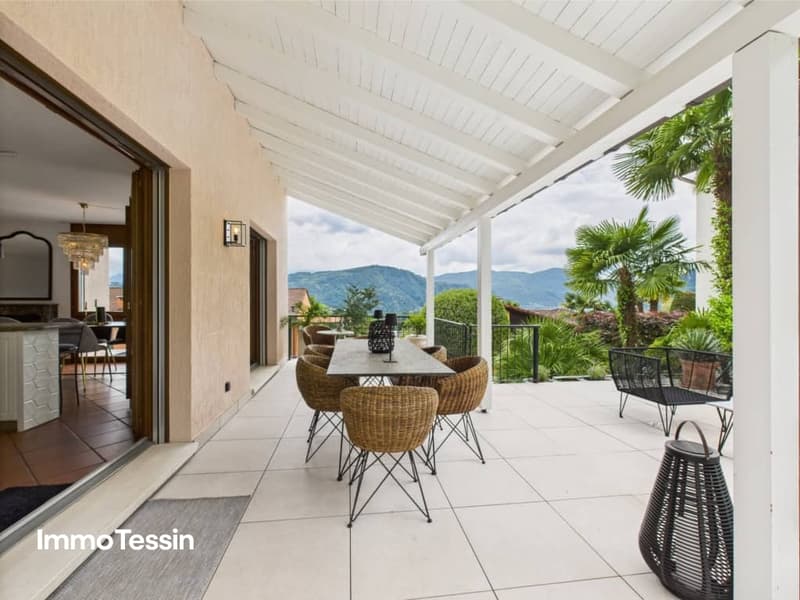 Grosszügiges Einfamilienhaus mit traumhafter Seesicht, ruhiger Lage und Nähe zum Golfplatz Lugano-Magliaso 19