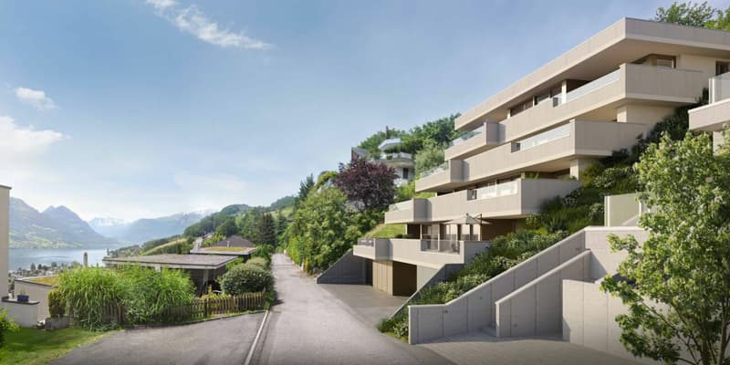 Neubau Terrassenwohnungen mit See- und Bergsicht (3)