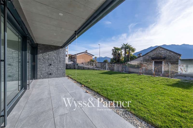 Minusio - splendido appartamento di 3.5 con giardino privato (10)