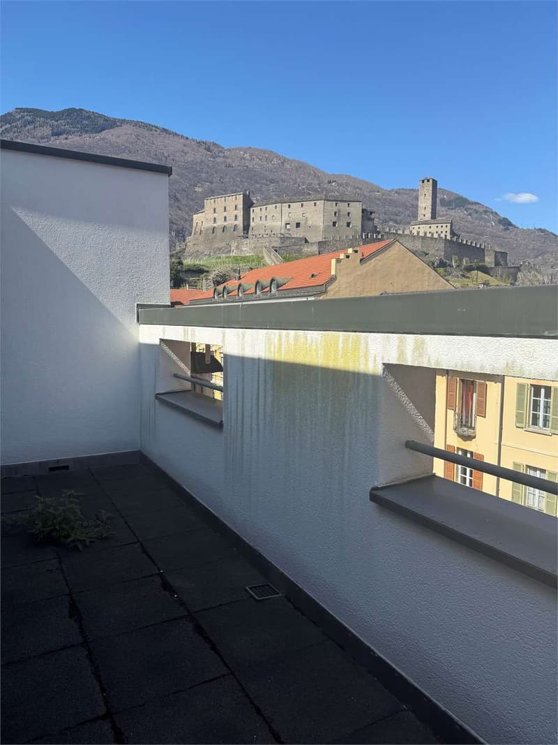Appartamento 2.5 locali nel Cuore di Bellinzona con Vista sui Castelli (1)