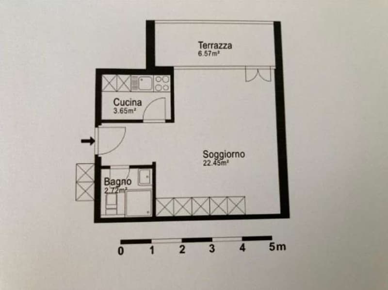 Monolocale zum Verkauf in Locarno - nur zwei Schritte vom See entfernt (10)