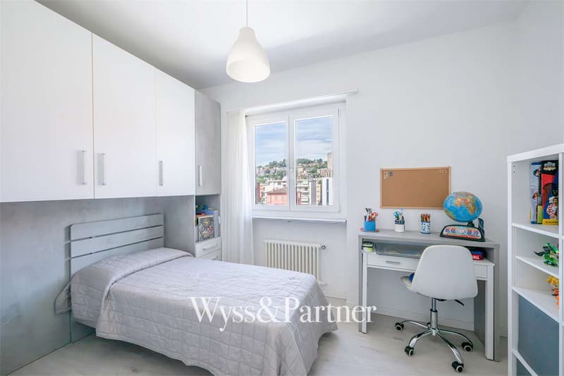 3.5 rooms furnished apartment for rent in Via Monte Boglia Lugano (6)