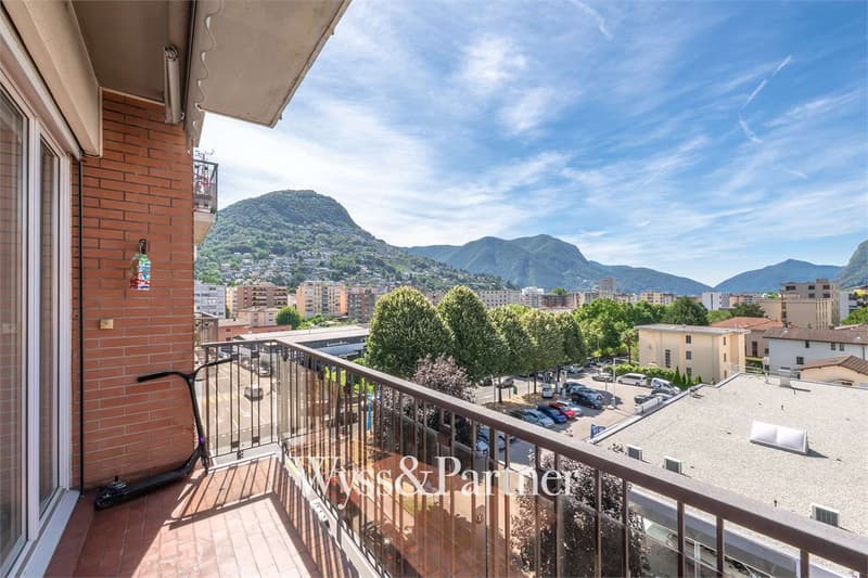 3.5 rooms furnished apartment for rent in Via Monte Boglia Lugano (10)