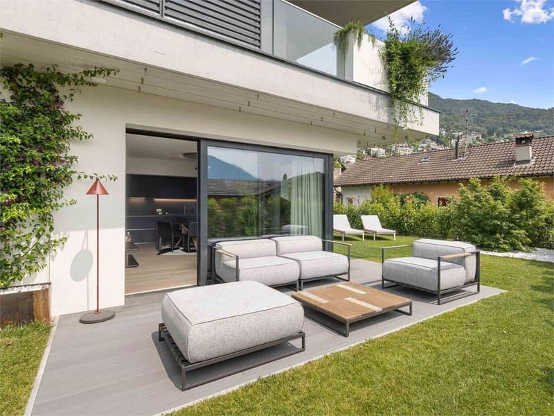 Exklusive 3.5-Zimmer-Gartenwohnung - Vermietung nur als Zweitwohnsitz (1)