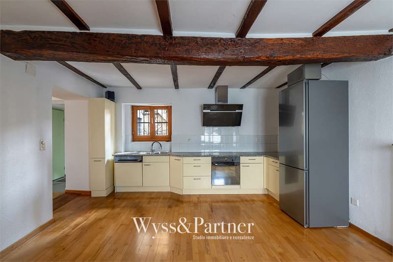 Brè sopra Lugano -Ampio duplex di 4.5 locali con giardino (5)