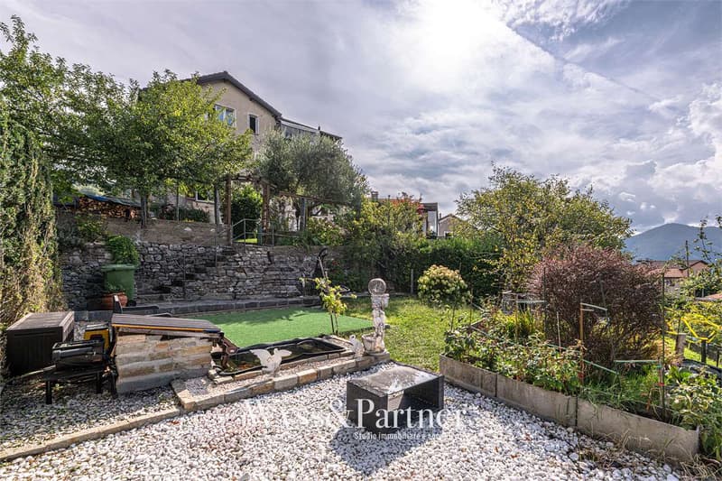 Brè sopra Lugano -Ampio duplex di 4.5 locali con giardino (13)