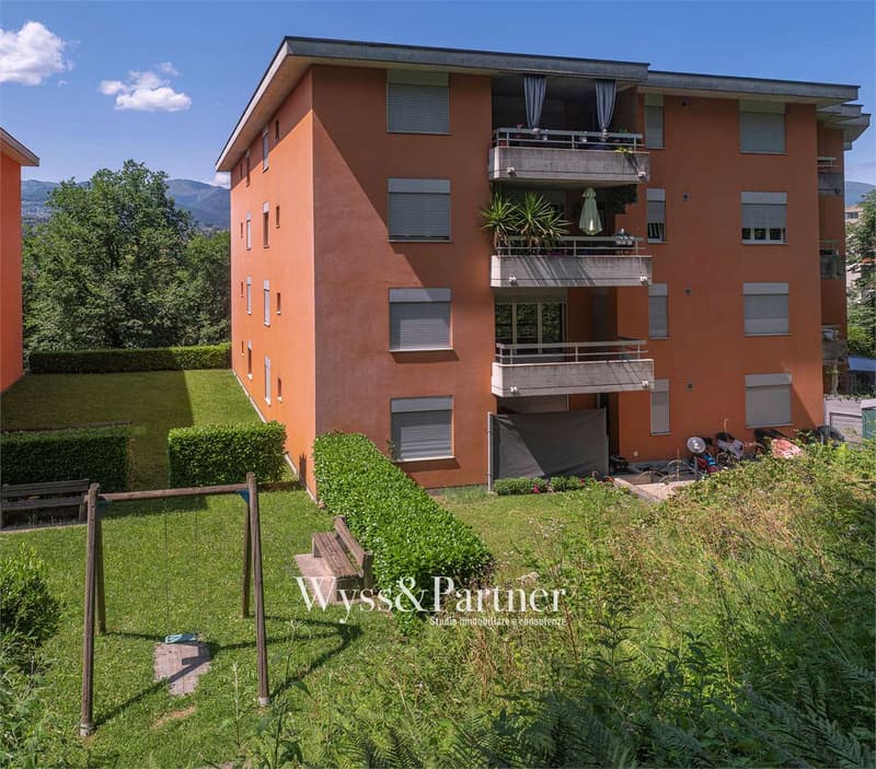 Ampio 4.5 locali con terrazza vicino a Lugano - prime 3 mensilità grat (13)